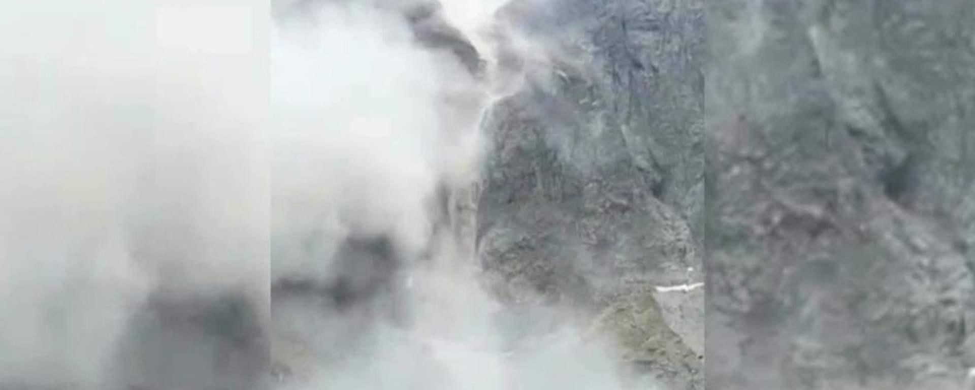 Lawina kamienna w Tatrach Wysokich