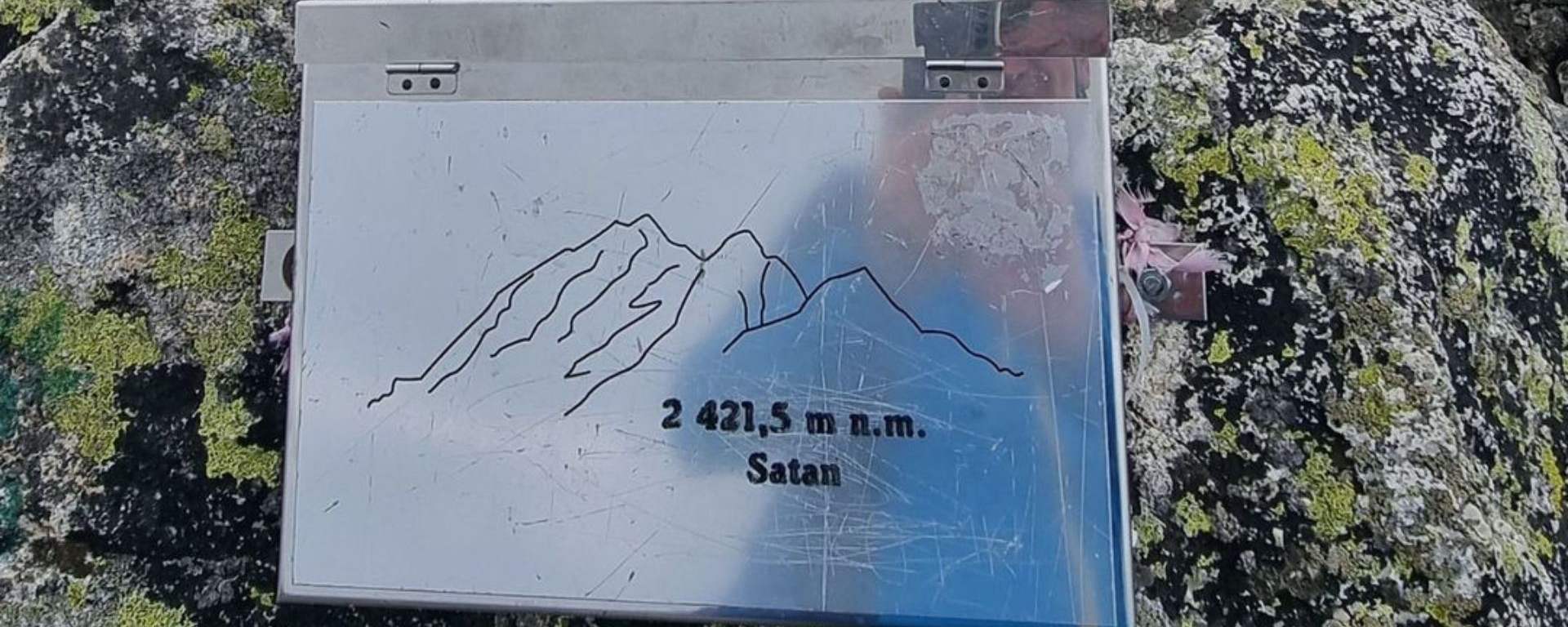 Szczyt Szatan w słowackich Tatrach Wysokich