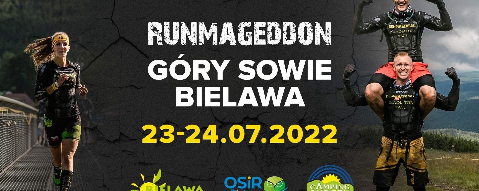Runmageddon 2022 w Bielawie w Górach Sowich