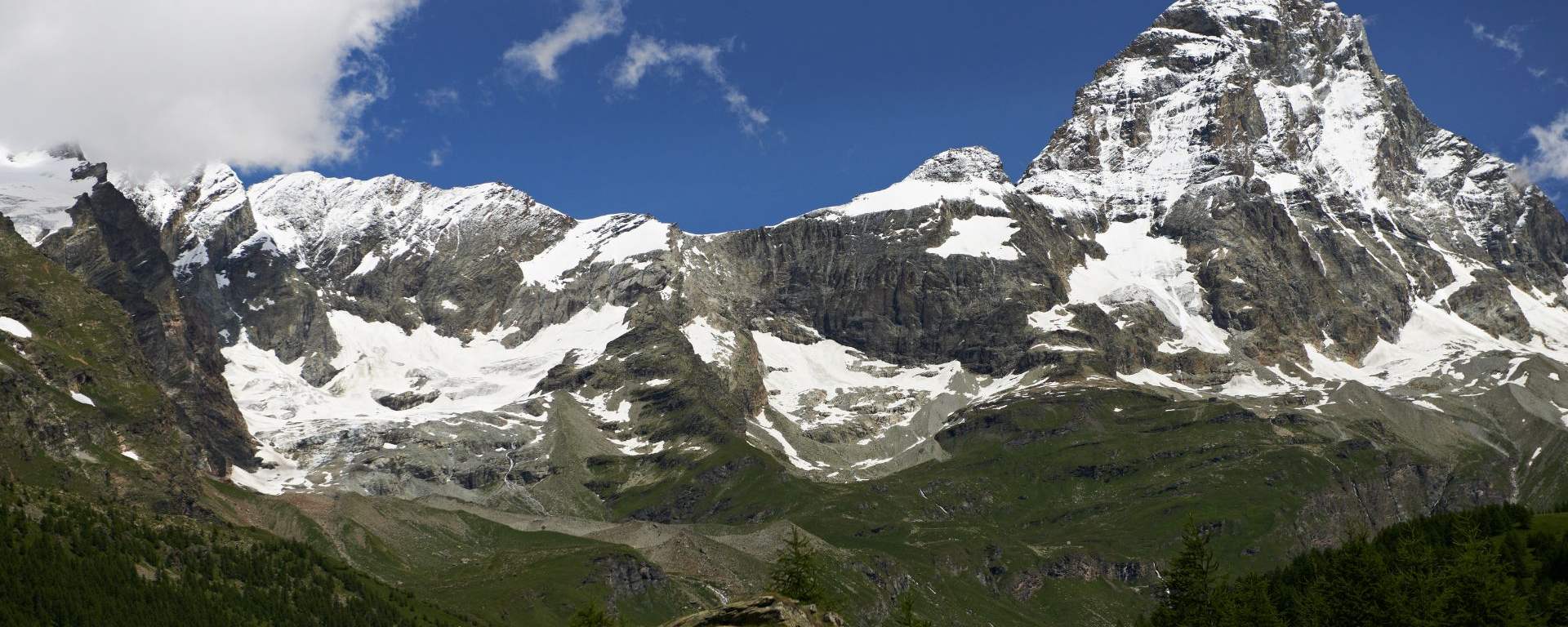 Matterhorn od strony włoskiej