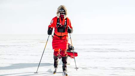 Mateusz Waligóra wyrusza samotnie na biegun południowy